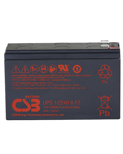CSB UPS 122406. Аккумулятор герметичный свинцово-кислотный. CSB в Миассе