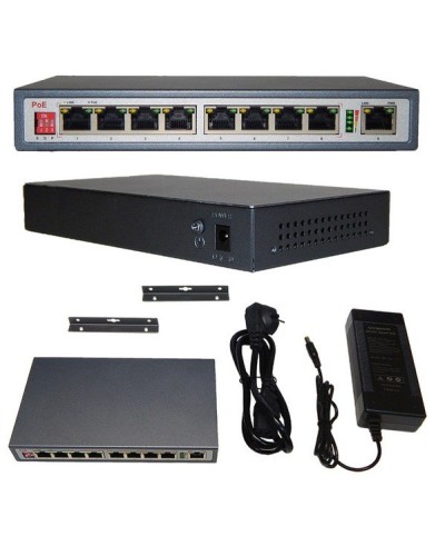 CO-SWP9C. Коммутатор 8-портовый  Gigabit Ethernet с PoE. ComOnyx в Миассе