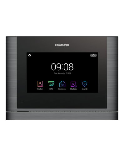 CDV-704MF/VZ (темное серебро). Монитор видеодомофона цветной. Commax в Миассе