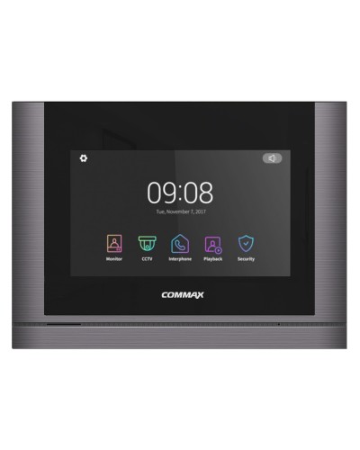 CDV-1024MA/VZ (темное серебро). Монитор видеодомофона цветной. Commax в Миассе
