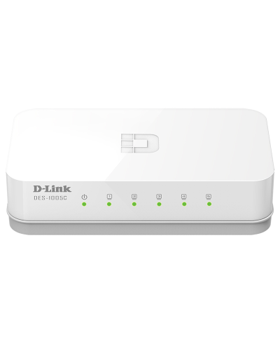 DES-1005C/B1A. Коммутатор с 5 портами 10/100Base-TX. D-Link в Миассе