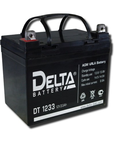 Delta DT 1233. Аккумулятор герметичный свинцово-кислотный. Delta в Миассе