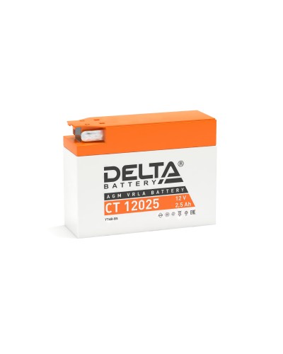 Delta CT 12025. Аккумулятор герметичный свинцово-кислотный стартерный. Delta в Миассе