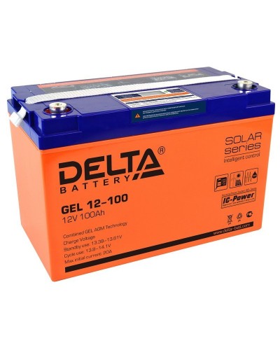 Delta GEL 12-100. Аккумулятор герметичный свинцово-кислотный. Delta в Миассе