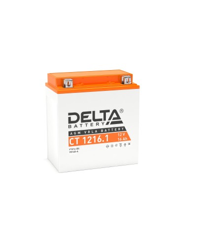 Delta CT 1216.1. Аккумулятор герметичный свинцово-кислотный стартерный. Delta в Миассе
