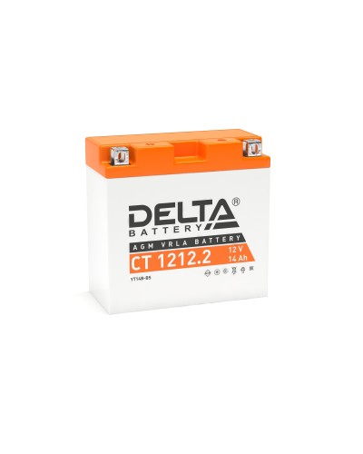 Delta CT 1212.2. Аккумулятор герметичный свинцово-кислотный стартерный. Delta в Миассе