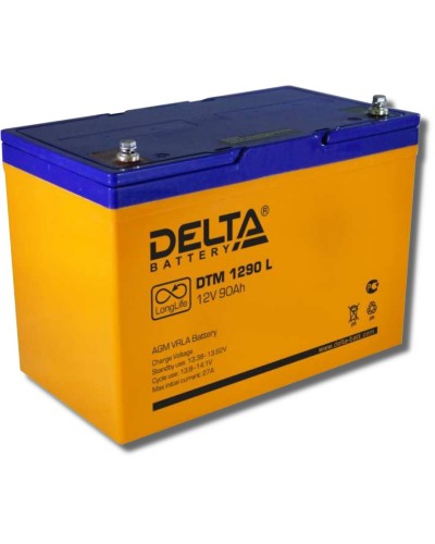 Delta DTM 1290 L. Аккумулятор герметичный свинцово-кислотный. Delta в Миассе