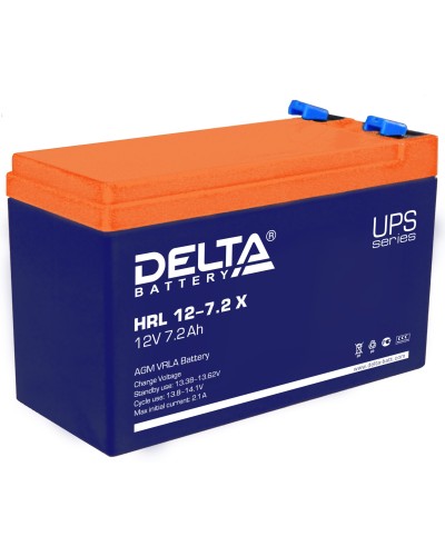Delta HRL 12-7.2 X. Аккумулятор герметичный свинцово-кислотный. Delta в Миассе