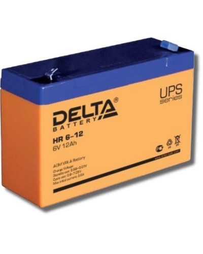 Delta HR 6-12. Аккумулятор герметичный свинцово-кислотный. Delta в Миассе