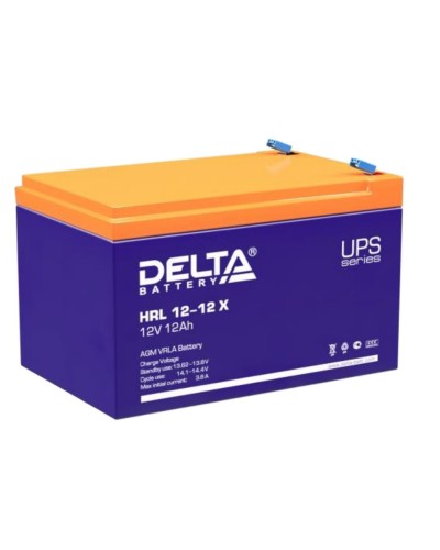 Delta HRL 12-12 X. Аккумулятор герметичный свинцово-кислотный. Delta в Миассе