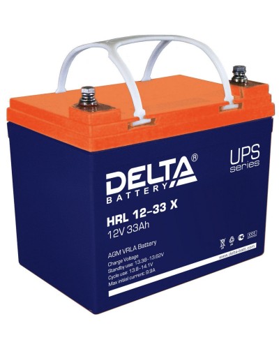 Delta HRL 12-33 X. Аккумулятор герметичный свинцово-кислотный. Delta в Миассе