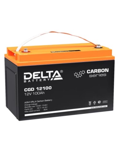 Delta CGD 12100. Аккумулятор герметичный свинцово-кислотный. Delta в Миассе