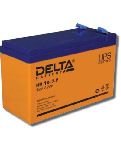 Delta HR 12-7.2. Аккумулятор герметичный свинцово-кислотный. Delta в Миассе