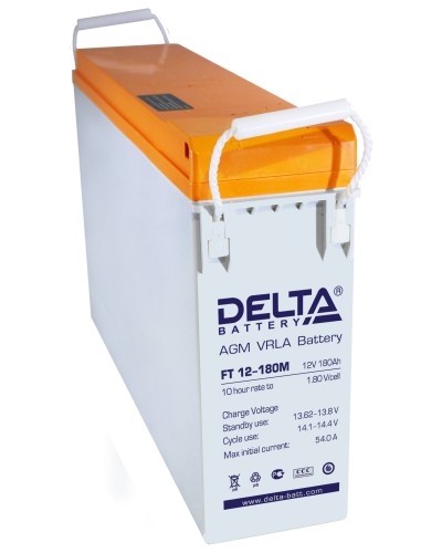 Delta FT 12-180 M. Аккумулятор герметичный свинцово-кислотный. Delta в Миассе