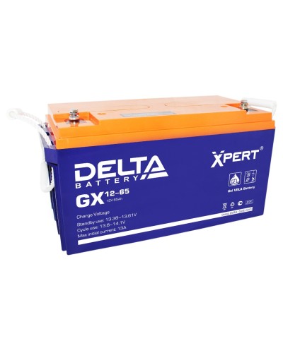 Delta GX 12-65. Аккумулятор герметичный свинцово-кислотный. Delta в Миассе