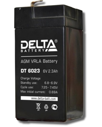 Delta DT 6023. Аккумулятор герметичный свинцово-кислотный. Delta в Миассе