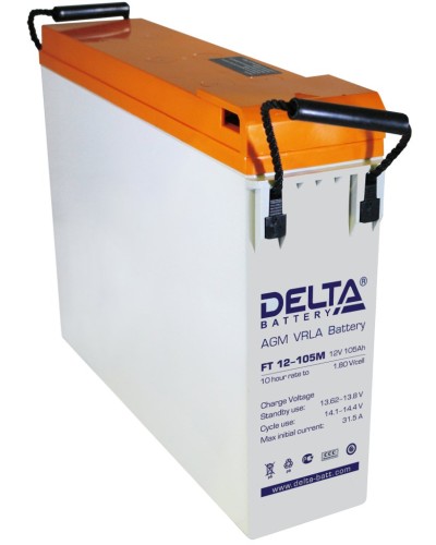 Delta FT 12-105 M. Аккумулятор герметичный свинцово-кислотный. Delta в Миассе