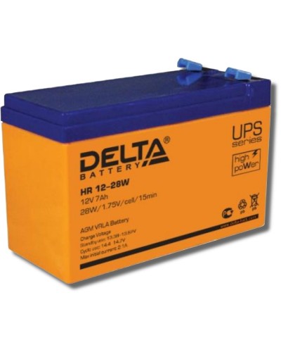 Delta HR 12-28 W. Аккумулятор герметичный свинцово-кислотный. Delta в Миассе