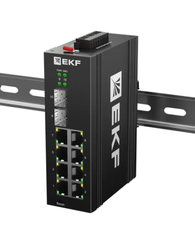 TSX-ML2-2GX/SFP-8GTP. Промышленный управляемый коммутатор. EKF в Миассе