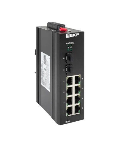 TSX-ML2-2GX/SFP-8GT. Промышленный управляемый коммутатор. EKF в Миассе