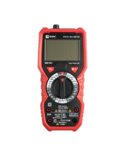 Мультиметр цифровой MS18C Expert (In-180701-pm18C). Мультиметр цифровой. EKF в Миассе