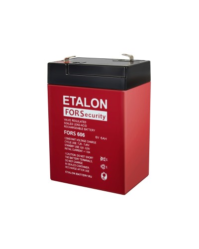 ETALON FORS 606. Аккумулятор герметичный свинцово-кислотный. ETALON в Миассе