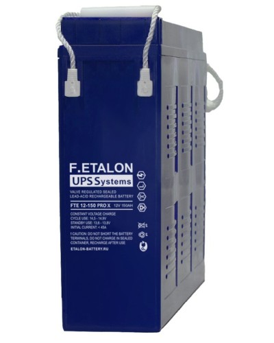 F.ETALON FTE 12-150 PRO X. Аккумулятор герметичный свинцово-кислотный. ETALON в Миассе