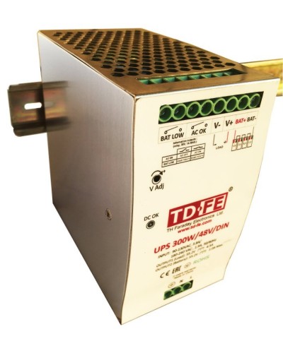 UPS 300W/48V/DIN. Блок бесперебойного питания. FARADAY в Миассе