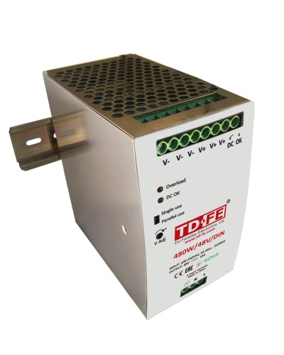 480W/48V/DIN. Блок питания. FARADAY в Миассе