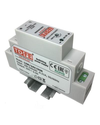 12W/24V/DIN. Блок питания. FARADAY в Миассе