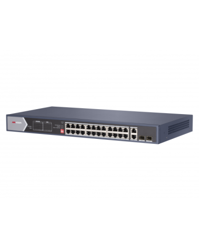 DS-3E0528HP-E. Коммутатор с питанием POE. Hikvision в Миассе