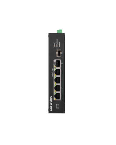 DS-3T0306HP-E/HS. Коммутатор с питанием POE. Hikvision в Миассе