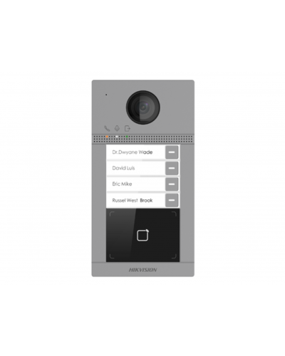 DS-KV8413-WME1(C)/Flush. Вызывная панель IP-домофона. Hikvision в Миассе