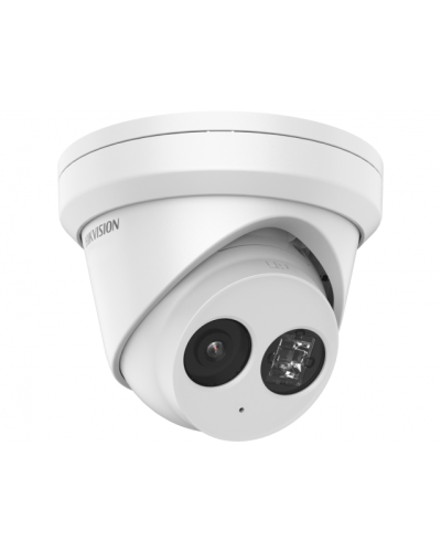 DS-2CD2383G2-IU(4мм). Профессиональная видеокамера IP купольная. Hikvision в Миассе