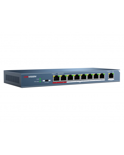 DS-3E0109P-E/M(B). Коммутатор с питанием POE. Hikvision в Миассе