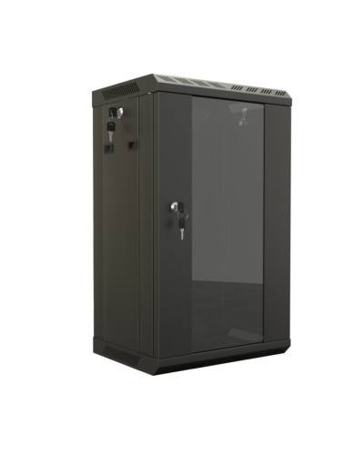 TDB-9U-GP-RAL9004. Шкаф телекоммуникационный 10 настенный, 9U. Hyperline в Миассе