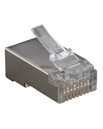 PLUG-8P8C-U-C6-SH-100 (100 шт). Разъем RJ-45. Hyperline в Миассе