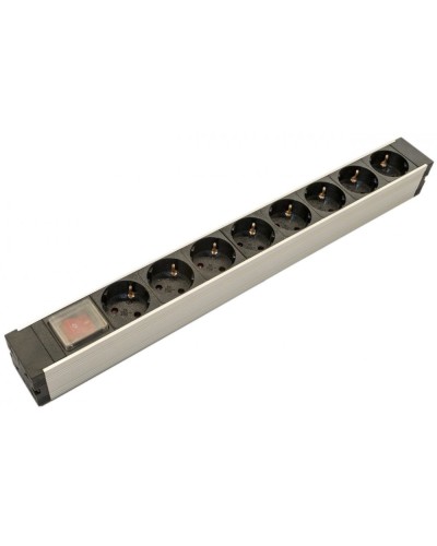 SHZ19-8SH-S-IEC. Блок розеток 19. Hyperline в Миассе
