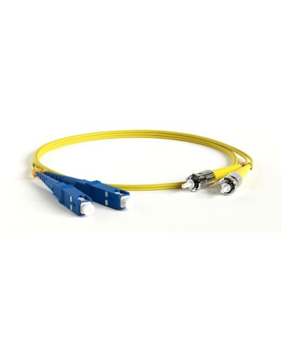 FC-D2-9A1-SC/UR-ST/UR-H-1M-LSZH-WH. Патч-корд волоконно-оптический ST-SC. Hyperline в Миассе