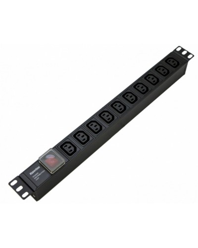 SHE19-10IEC-S-IEC. Блок розеток 19. Hyperline в Миассе