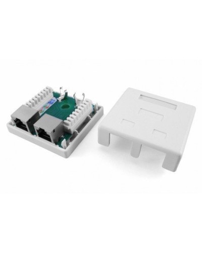 SB1-2-8P8C-C5e-SH-WH. Розетка RJ-45. Hyperline в Миассе
