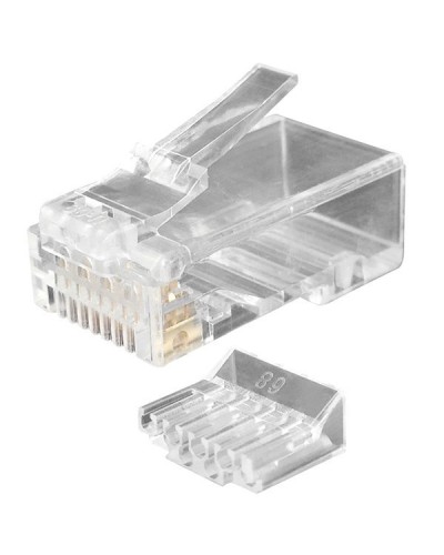 PLUG-8P8C-UV-C6-100 (100 шт). Разъем RJ-45. Hyperline в Миассе