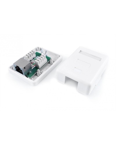 SB1-1-8P8C-C6-SH-WH. Розетка RJ-45. Hyperline в Миассе