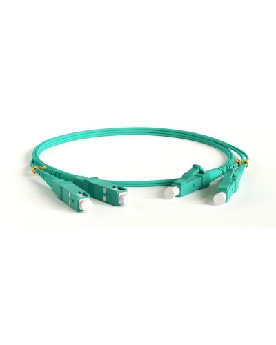 FC-D2-503-LC/PR-SC/PR-H-10M-LSZH-AQ. Патч-корд волоконно-оптический многомодовый. Hyperline в Миассе