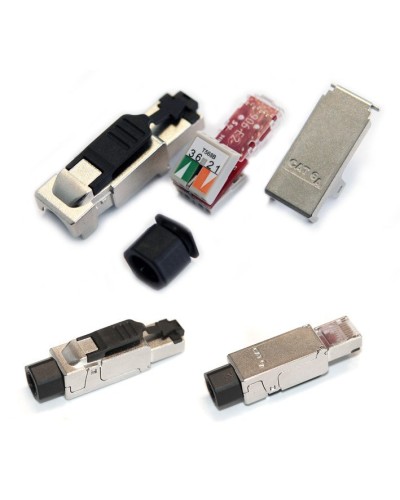 PLUF-8P8C-S-C6-SH. Разъем RJ-45. Hyperline в Миассе
