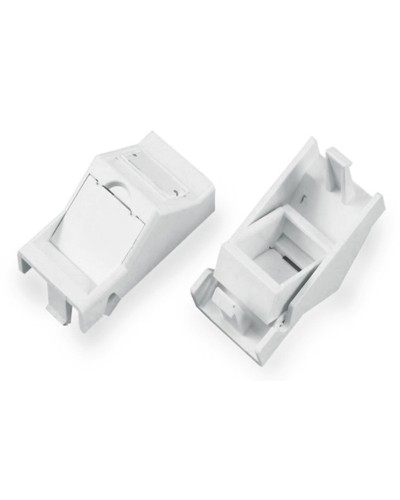 SIP2A-1K-M45-22.5. Вставка угловая 45x22.5 (аналог Mosaic) для 1 модуля формата Keystone Jack. Hyperline в Миассе