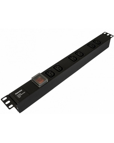 SHE19-6IEC-S-IEC. Блок розеток 19. Hyperline в Миассе