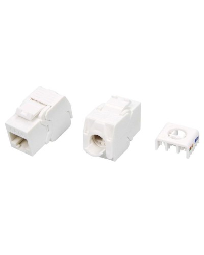 KJ8-8P8C-C6-180-TLS-WH. Вставка Keystone Jack RJ-45. Hyperline в Миассе