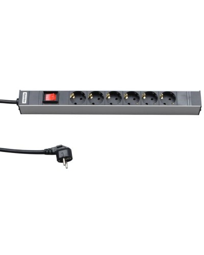SHE19-6SH-S-2.5EU. Блок розеток 19. Hyperline в Миассе