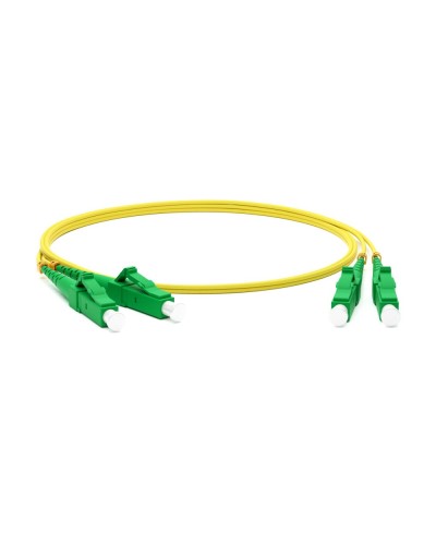 FC-D2-9-LC/AR-LC/AR-H-1M-LSZH-YL. Патч-корд волоконно-оптический LC-LC. Hyperline в Миассе